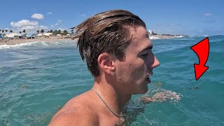 I Almost Got Attacked… BEACH VLOG [upl. by Emmanuel]