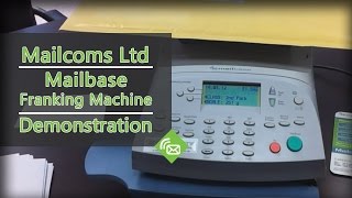 Franking Machines  Mailbase Franking Machine [upl. by Budding]