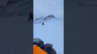 Snowmobile tour on Langjökull Glacier icelandtrip icelandtravel icelandadventure travelblogger [upl. by Adey]