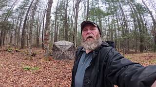 Setting Deer Hunting Blind for Rifle Opening Day  Michigan Deer Camp  Michigan UP  Deer Hunter [upl. by Aserehtairam927]