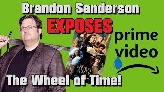 Brandon Sanderson EXPOSES Amazons BAD WRITING on Wheel of Time [upl. by Kinghorn]