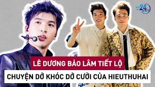 Lê Dương Bảo Lâm để lộ chuyện DỞ KHÓC DỞ CƯỜI của HIEUTHUHAI cách Nam rapper trả lời được KHEN [upl. by Monia]