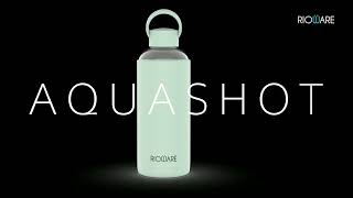 Rioware Aquashot Borosilicate Glass Water Bottle With Silicon Sleeve 750Ml [upl. by Tsepmet]