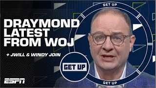 Adrian Wojnarowski explains WHAT’S UNIQUE about Draymond Green’s suspension  Get Up [upl. by Htebirol808]