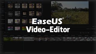 EaseUS Video Editor Tutorial Videoschnittprogramm für Anfänger Deutsch [upl. by Attelahs]