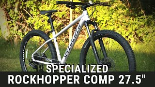 Slacker and more fun  2021 Specialized Rockhopper Comp 275 Mountain Bike Review amp Weight [upl. by Ohce]