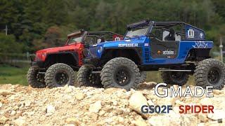 Gmade 110 GS02F SPIDER PORTAL TS KIT ll Off Road Adventure 1 [upl. by Notxap784]