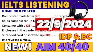 IELTS Listening Practice Test 2024 with Answers  2292024 [upl. by Ramor]