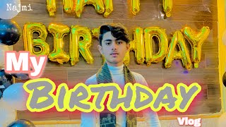 My Birthday Vlog 🎂🤍 Najmi vlogs  Najam Ul Hassan Ayan [upl. by Havener]