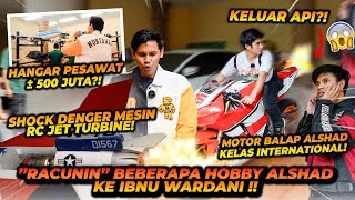 AJAK IBNU WARDANI MELIHAT KOLEKSI HOBBY ALSHAD AHMAD  DARI RC PESAWAT SAMPE MOTOR [upl. by Argela]