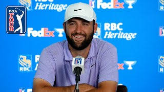 Scottie Scheffler’s full press conference ahead of RBC Heritage  2024 [upl. by Tennos]