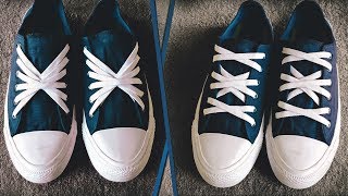 9 Cool shoes lace styles  how to tie shoelaces  shoe lacing styles  cool shoeLacing tutorials [upl. by Wat]