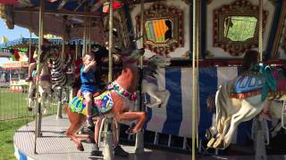 Spokane County fair carousel [upl. by Enalb]