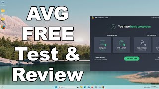 AVG FREE Antivirus Test amp Review 2024  Is It Good Enough  Antivirus Security Review [upl. by Auqenahs813]