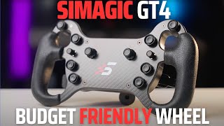 Nice budget wheel Simagic GT4 review Great option for a direct drive base [upl. by Nnaacissej]