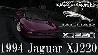 NFS Most Wanted1994 Jaguar XJ220 mod [upl. by Ohcamac]