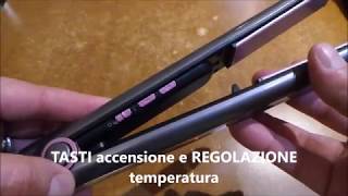 Piastra Capelli BELLISSIMA Imetec B9 300 RECENSIONE [upl. by Hazlett380]