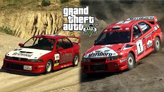 GTA 5 Tommi Makinens WRC Mitsubishi Evolution  Karin Sultan Classic REPLICA BUILD [upl. by Garbers]