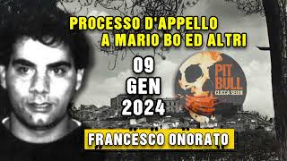 Francesco Onorato Processo dappello a Mario Bo ed altri 2024 Parte12 [upl. by Harikahs]