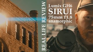 REAL LIFE REVIEW  Sirui 75mm f18 Anamorphic [upl. by Nirot]