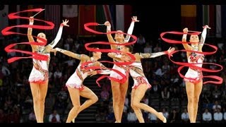 Rhythmic Worlds 2011 Montpellier  Groups AllAround Finals  We are Gymnastics [upl. by Narba188]