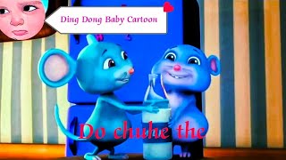 दो चूहे थेDo chuhe the mote motesmall baby cartoon video hindi [upl. by Dedra]