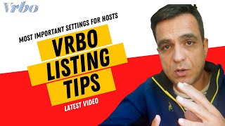 VRBO Listing Tips  Most Important Settings Hosts Need to Know [upl. by Bahe574]