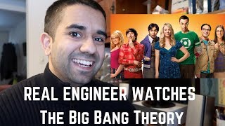 Real Engineer reacts to Big Bang Theory part 2 [upl. by Leler]