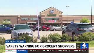 Safety warning for grocery shoppers [upl. by Acebber]