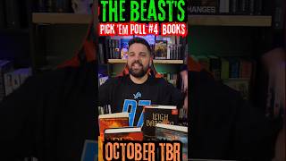 October TBR Pick Em Poll 4 Contestants shorts reels [upl. by Atiluj]