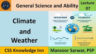 Climate and Weather  Weather Variation  El Nino  La Nina [upl. by Dagmar]