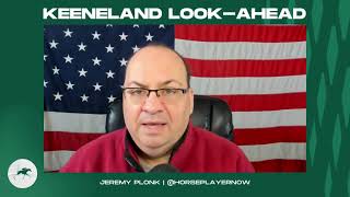 Jeremy Plonks Keeneland Preview for Thursday October 24 2024 [upl. by Enaerb167]