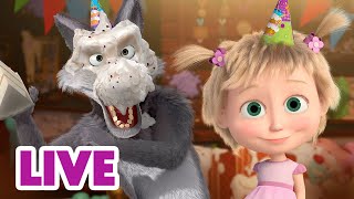 🔴 LIVE 🐻👧 Masha y el Oso 2024 🤭🎀🙄 Buen comportamiento 🎬 Masha and the Bear [upl. by Gilmer]