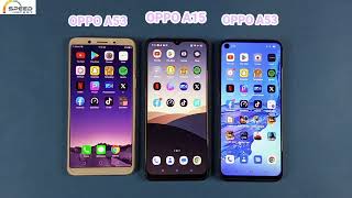 OPPO F5 VE OPPO A15 VS OPPO A53 SPEED TEST AND COMPARISON [upl. by Oberon]