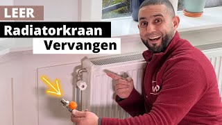 Leer Radiatorkraan vervangen om tot 20 minder gasverbruik hebt [upl. by Scotney]