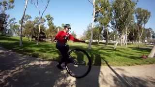 quotT2quot 36er Unicycle with Aero Bars [upl. by Aleciram427]