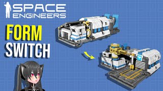 This Truck Literally Transforms Into a Base Space Engineers [upl. by Varney881]