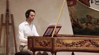 Bach Concerto in D minor BWV 974 after Marcello II Adagio  Benjamin Alard harpsichord [upl. by Dunc]