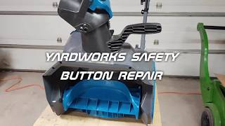 Yardworks 40V snow thrower wont turn on [upl. by Eycal]