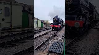 45690 Leander arrival Medstead amp Four Marks [upl. by Maclaine]