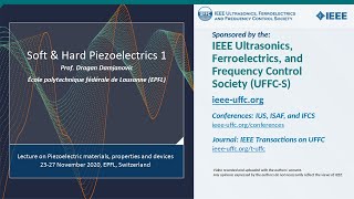 Soft amp Hard Piezoelectrics 1 [upl. by Frum]