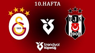 PES 2017  TÜRKİYE  SÜPER LİG  10Hafta  Galatasaray  Beşiktaş  SüperLig [upl. by Horner]