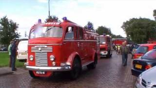 80 brandweervoertuigen met spoed bij 250 jaar brandweer Assen [upl. by Hopfinger]