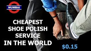 Mumbai Shoe polish service for ₹10 [upl. by Chrystal399]