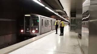 Metro B line Trains at VermontSanta Monica Station [upl. by Hsuk9]