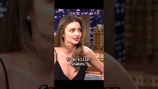 Miranda Kerr says her parents owned a camper van🚐🚐⛺⛺celebrity trending viral shorts [upl. by Nedrud]