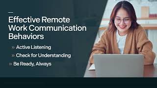 Remote Work Communications Training [upl. by Baynebridge]