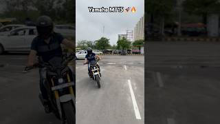 Yamaha MT15 🚀🔥 yamaha mt15 automobile bikelover youtubeshorts shortsfeed shortsvideo [upl. by Wes92]