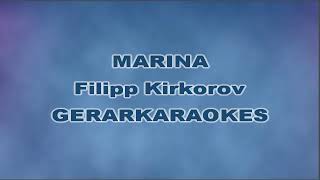 Marina  Filipp Kirkorov  Karaoke [upl. by Dianna]