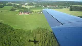 Dakota DC3  Landing at Torp Airport Sandefjord [upl. by Corella]